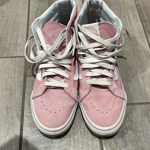 VANS woman’s skate highs W 8 Y 6.5
